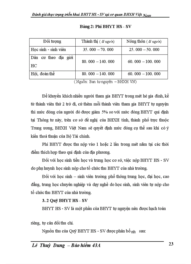 image for page Đánh giá thực trạng triển khai BHYT HS - SV tại cơ quan Bảo hiểm xã hội Việt Nam