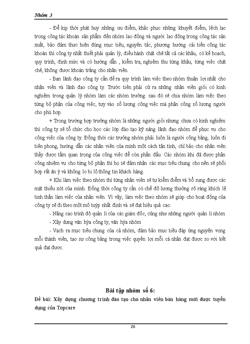 image for page Bài tập nhóm về quản trị nhân sự