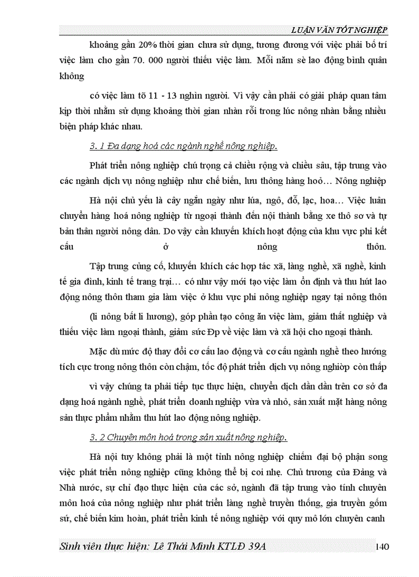 image for page Hiện trạng lao động chưa có việc làm ở Hà nội