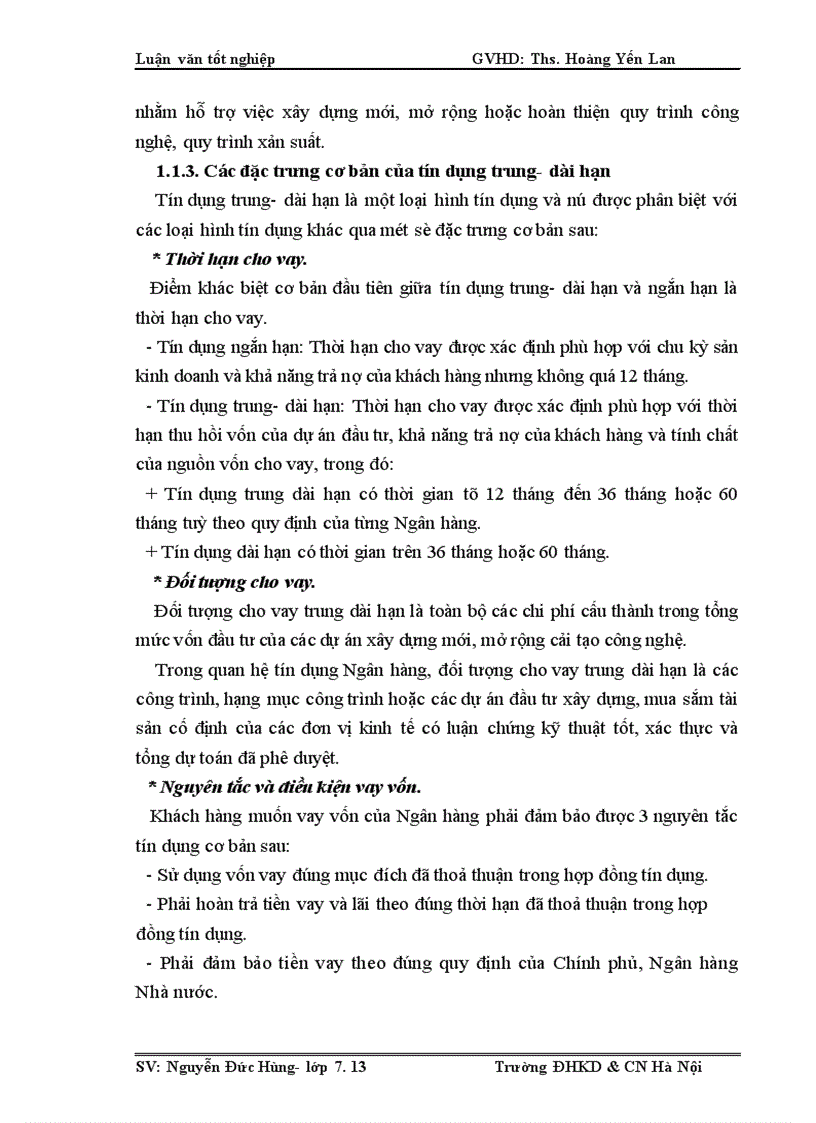 image for page Một số giải pháp nâng cao chất lượng tín dụng trung- dài hạn tại Chi nhánh Ngân hàng ĐT&PT Hải Dương