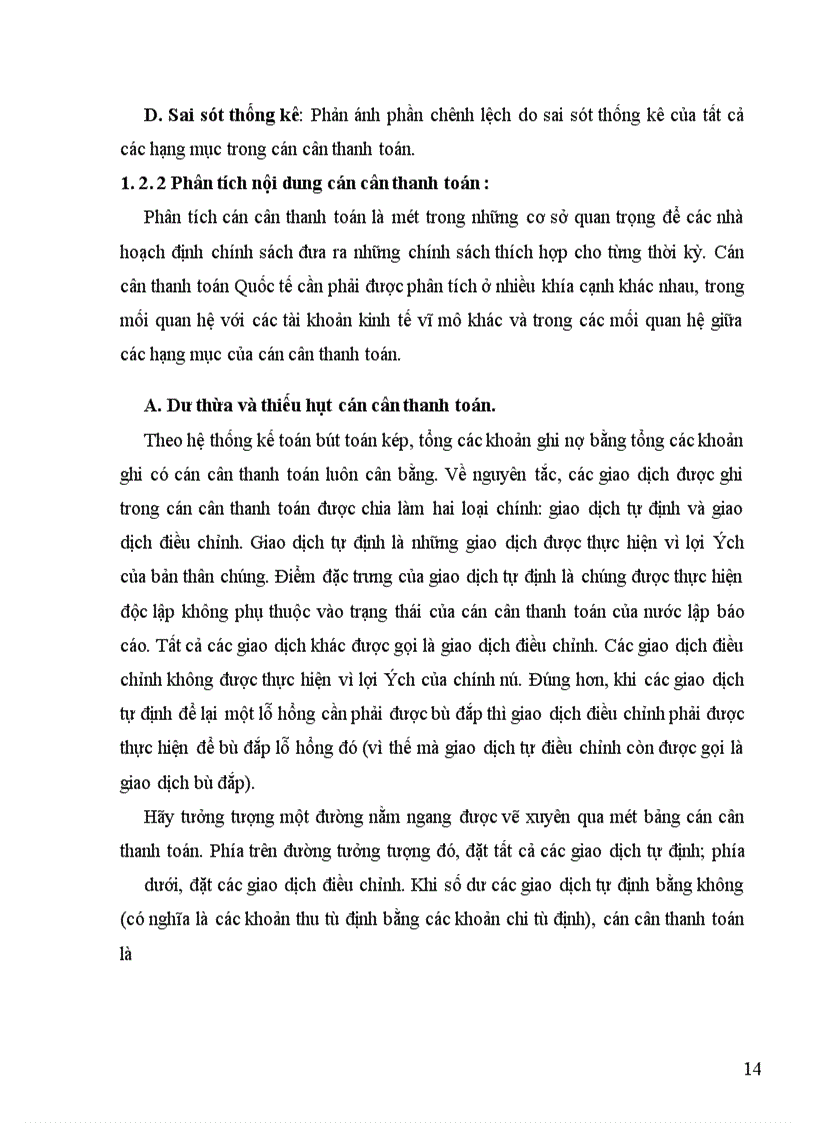 image for page Nguyên tắc bút toán và phân tích cán cân thanh toán