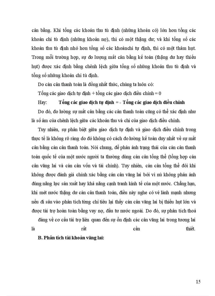 image for page Nguyên tắc bút toán và phân tích cán cân thanh toán