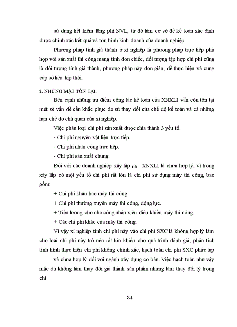 image for page Vấn đề chung về kế toán chi phí sản xuất và tính giá thành sản phẩm và tính giá thành sản phẩm xây lắp
