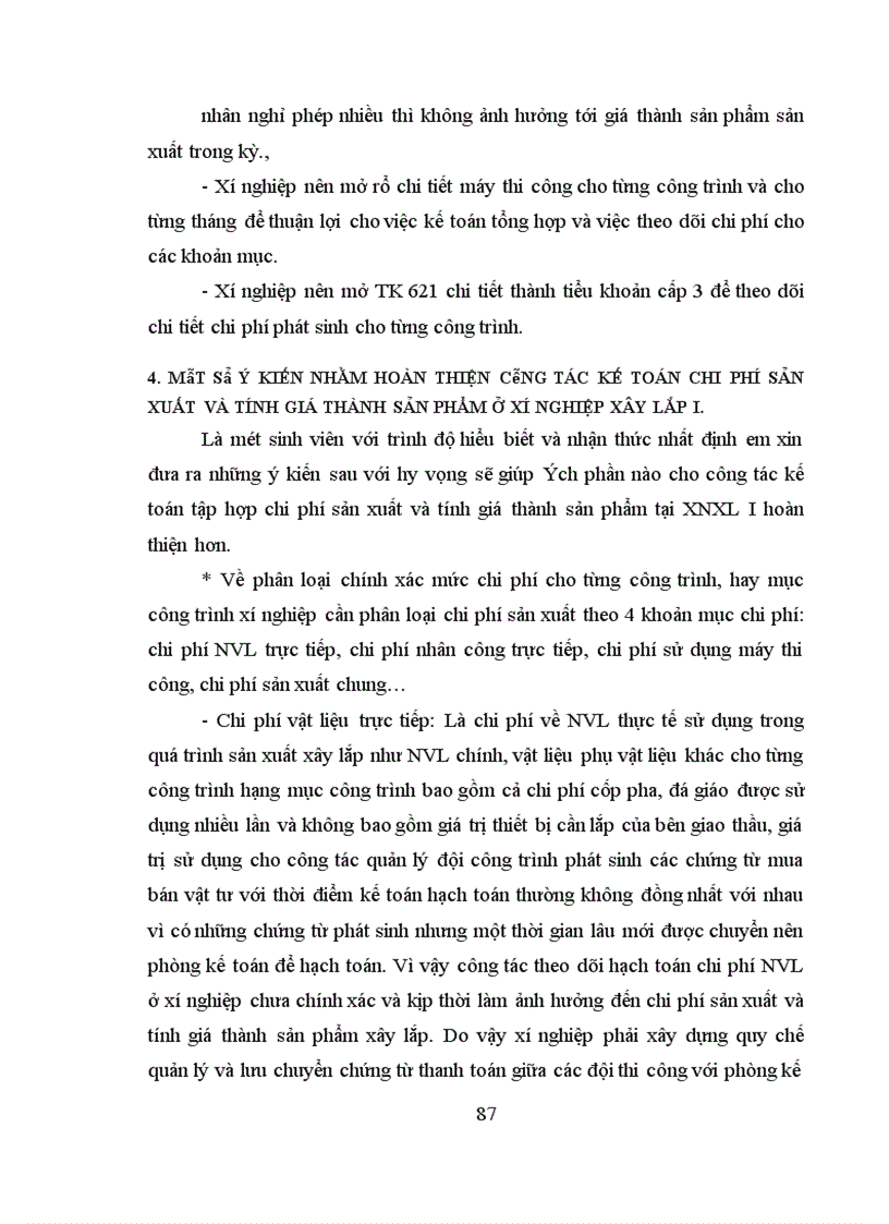 image for page Vấn đề chung về kế toán chi phí sản xuất và tính giá thành sản phẩm và tính giá thành sản phẩm xây lắp