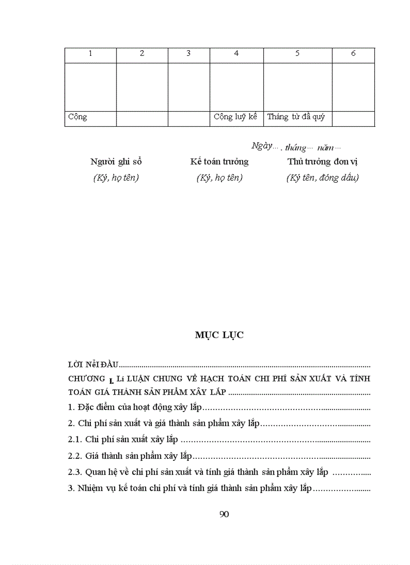 image for page Vấn đề chung về kế toán chi phí sản xuất và tính giá thành sản phẩm và tính giá thành sản phẩm xây lắp