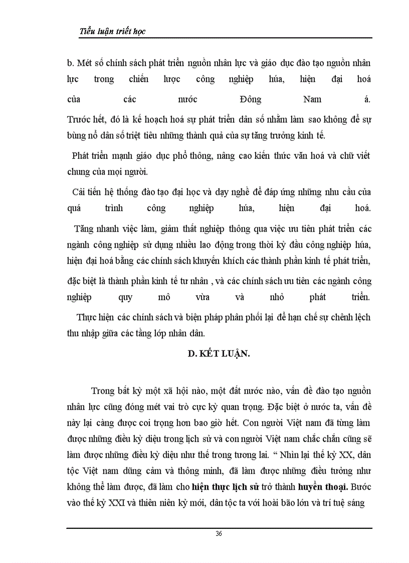 image for page Lý luận về con người và vấn đề về đào tạo nguồn lực con người trong sự nghiệp công nghiệp hoá hiện đại hoá đất nước cho tiểu luận triết học của mình