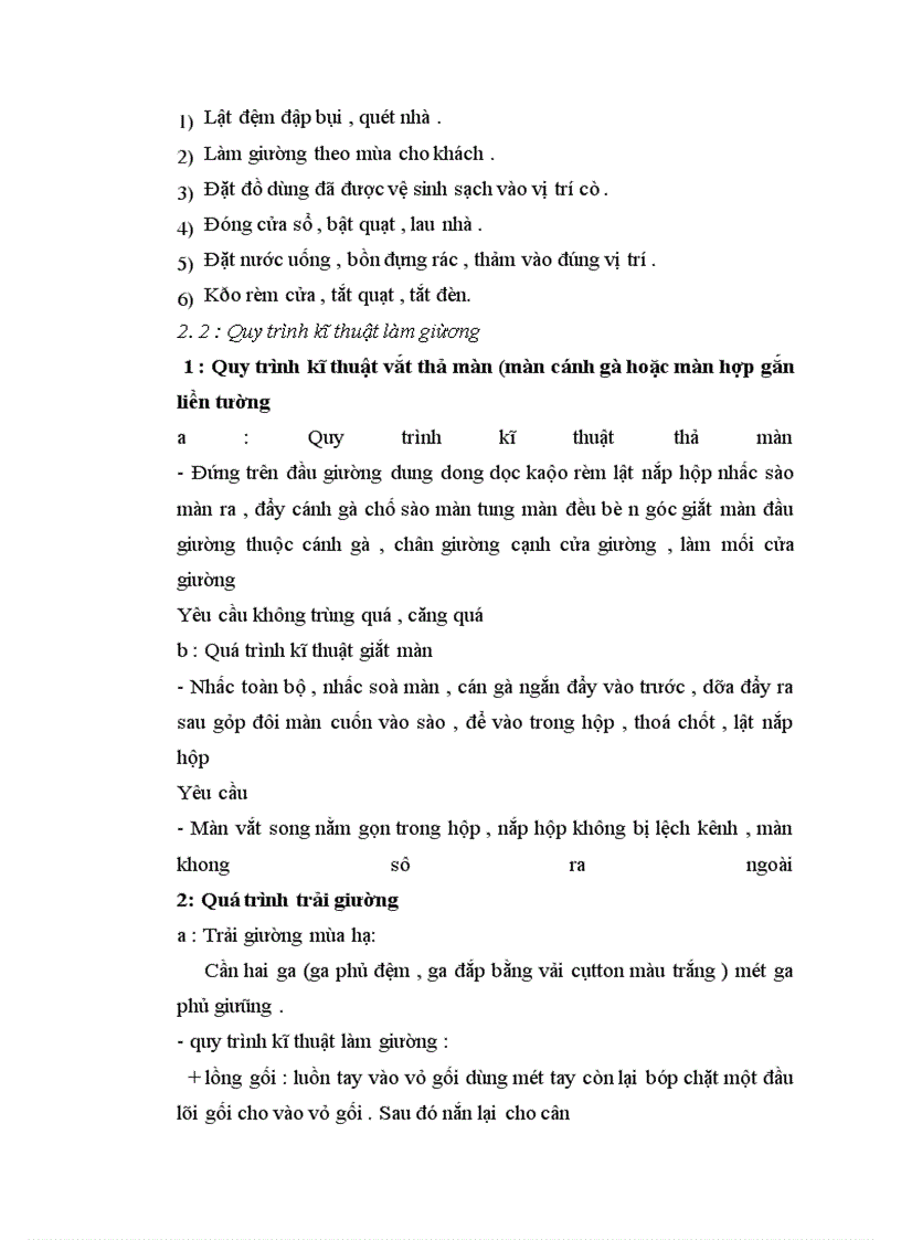 image for page Nghiệp vụ phục vụ buồng trong khách sạn