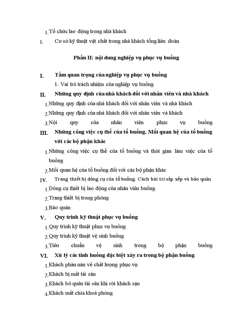 image for page Nghiệp vụ phục vụ buồng trong khách sạn