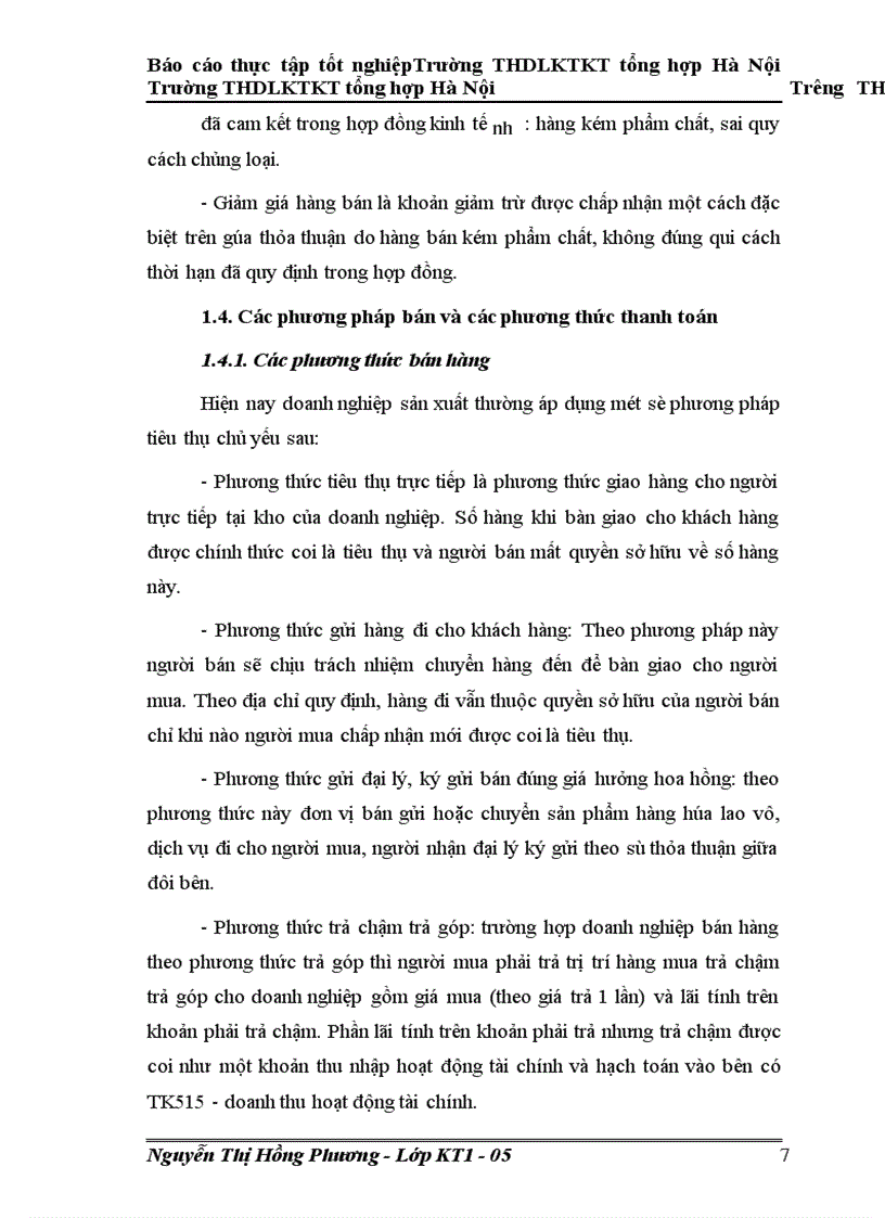 image for page Kế toán hàng hóa và xác định kết quả kinh doanh tại Công ty Cổ phần Thương mại khách sạn tỉnh Sơn La