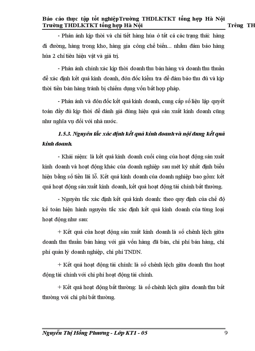 image for page Kế toán hàng hóa và xác định kết quả kinh doanh tại Công ty Cổ phần Thương mại khách sạn tỉnh Sơn La