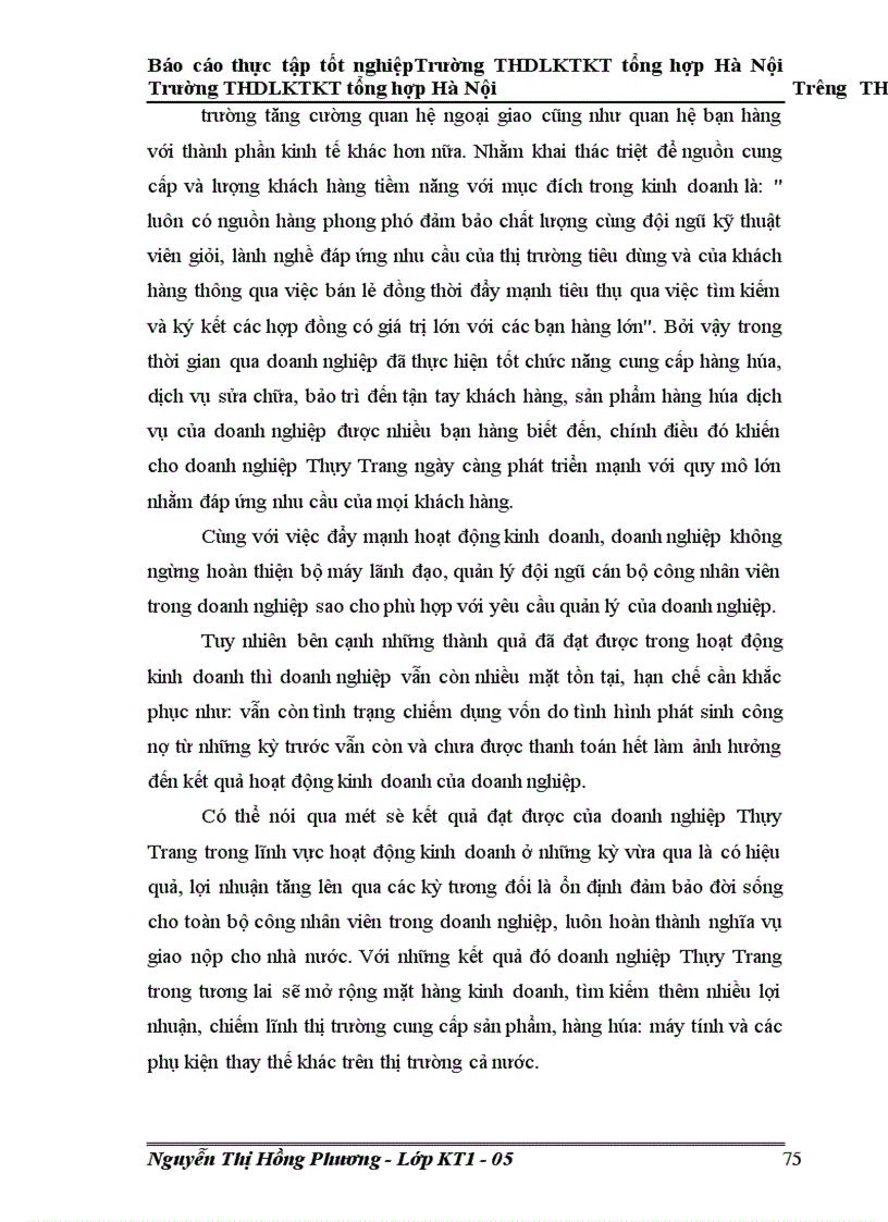 image for page Kế toán hàng hóa và xác định kết quả kinh doanh tại Công ty Cổ phần Thương mại khách sạn tỉnh Sơn La