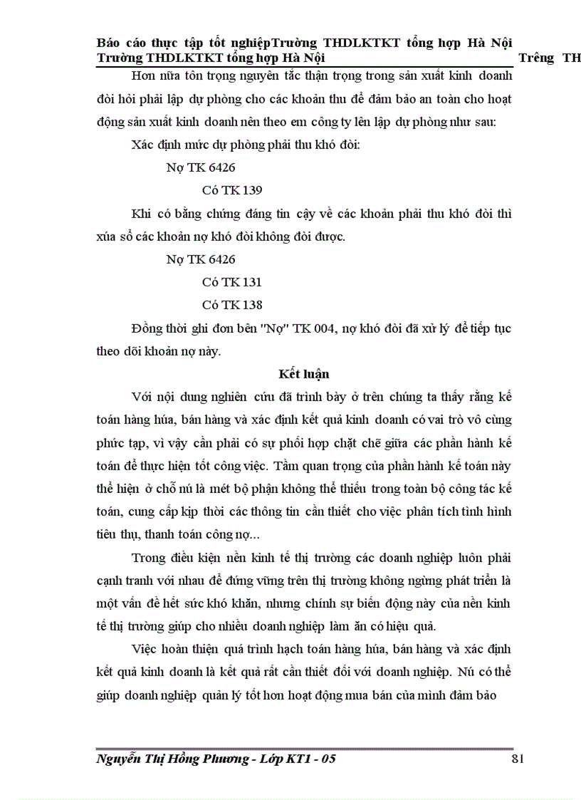 image for page Kế toán hàng hóa và xác định kết quả kinh doanh tại Công ty Cổ phần Thương mại khách sạn tỉnh Sơn La