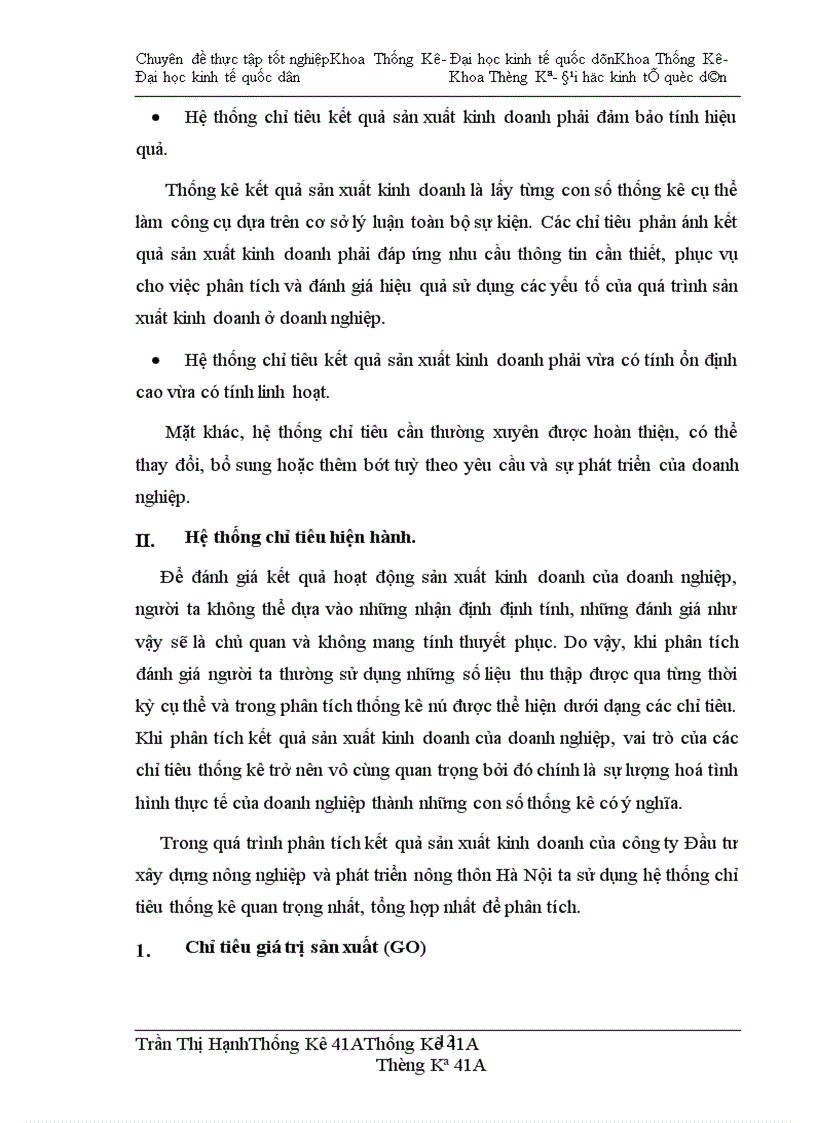 image for page Vận dụng một số phưong pháp thống kê phân tích kết quả sản xuất kinh doanh của công Đầu tư xây dựng nông nghiệp và phát triển nông thôn Hà Nội