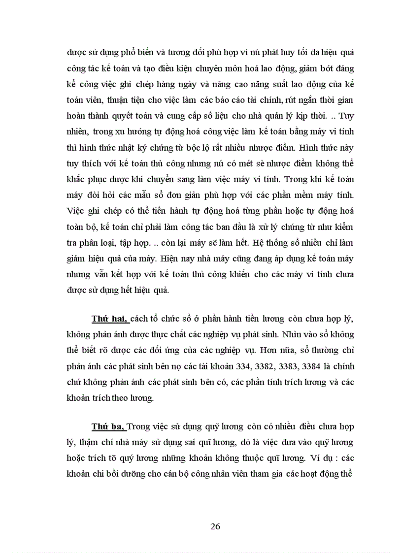 image for page Hoàn thiện công tác kế toán tiền lương, các khoản tính trích theo lương và các biện pháp tăng cường quản lý quĩ lương tại nhà máy thuốc lá Thăng Long