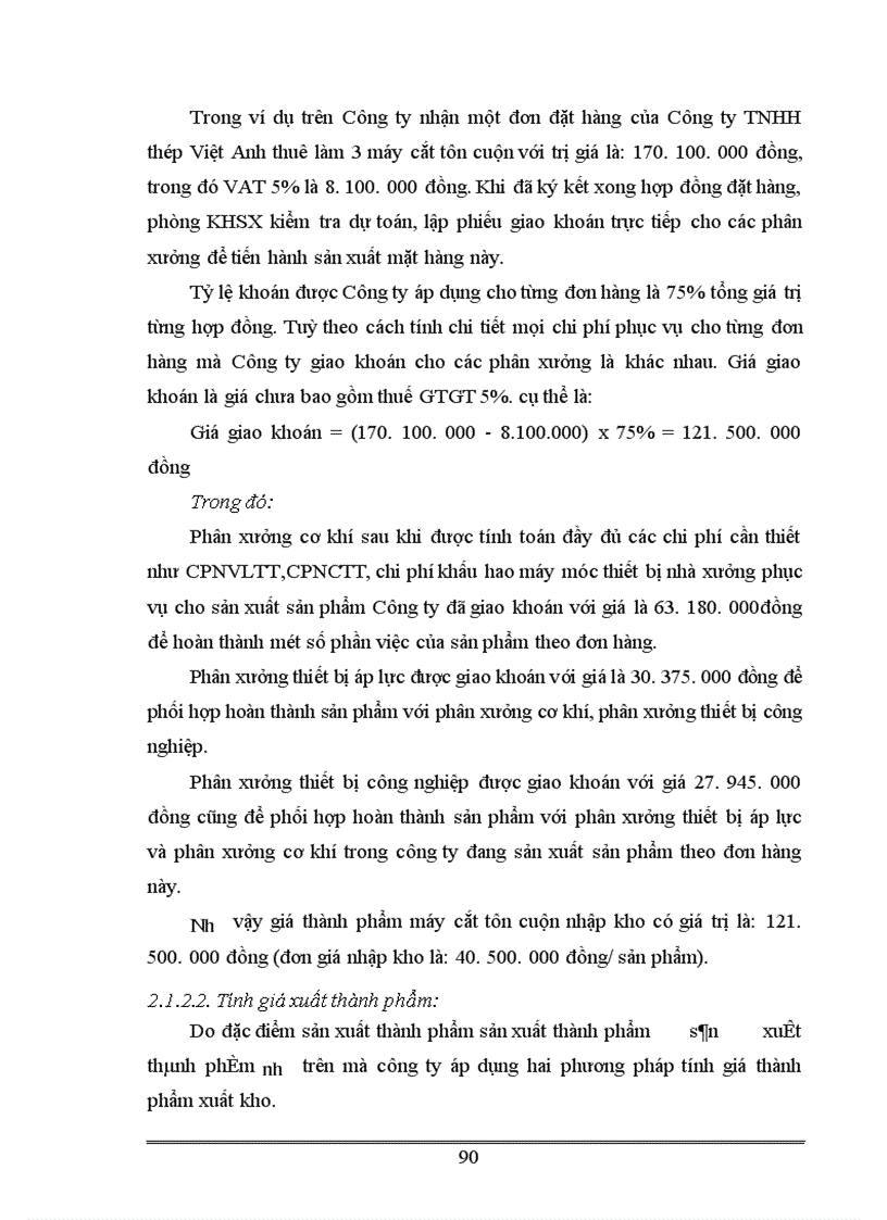 image for page Hoàn thiện công tác kế toán thành phẩm, tiêu thụ thành phẩm và xác định kết quả tiêu thụ tại Công ty Cơ Khí Quang Trung