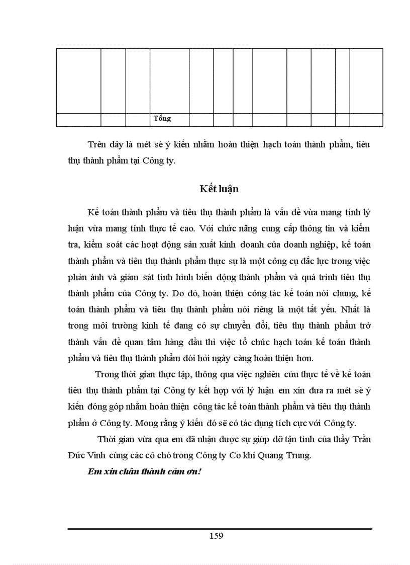 image for page Hoàn thiện công tác kế toán thành phẩm, tiêu thụ thành phẩm và xác định kết quả tiêu thụ tại Công ty Cơ Khí Quang Trung