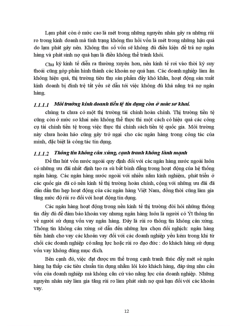 image for page Vấn đề nợ quá hạn ở các ngân hàng thương mại và giải pháp