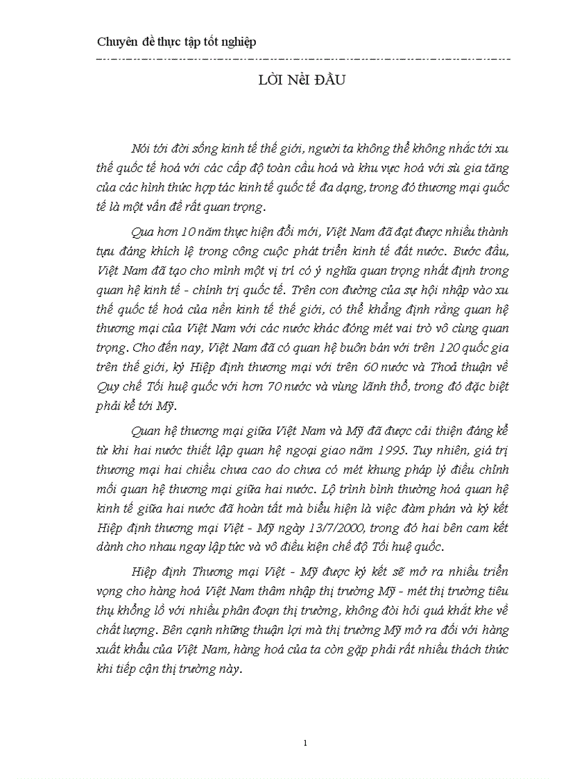 image for page Hiệp định thương mại Việt- Mỹ với vấn đề xuất khẩu hàng hoá của việt nam sang mỹ