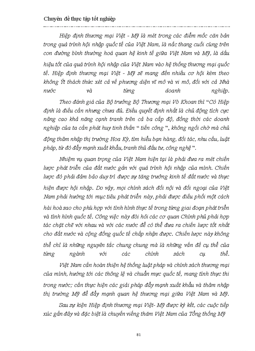 image for page Hiệp định thương mại Việt- Mỹ với vấn đề xuất khẩu hàng hoá của việt nam sang mỹ