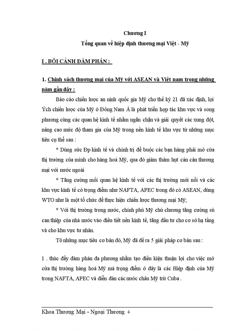 image for page Hiệp định thương mại Việt – Mỹ và các giải pháp thúc đẩy xuất khẩu hàng Việt nam sang thị trường Mỹ