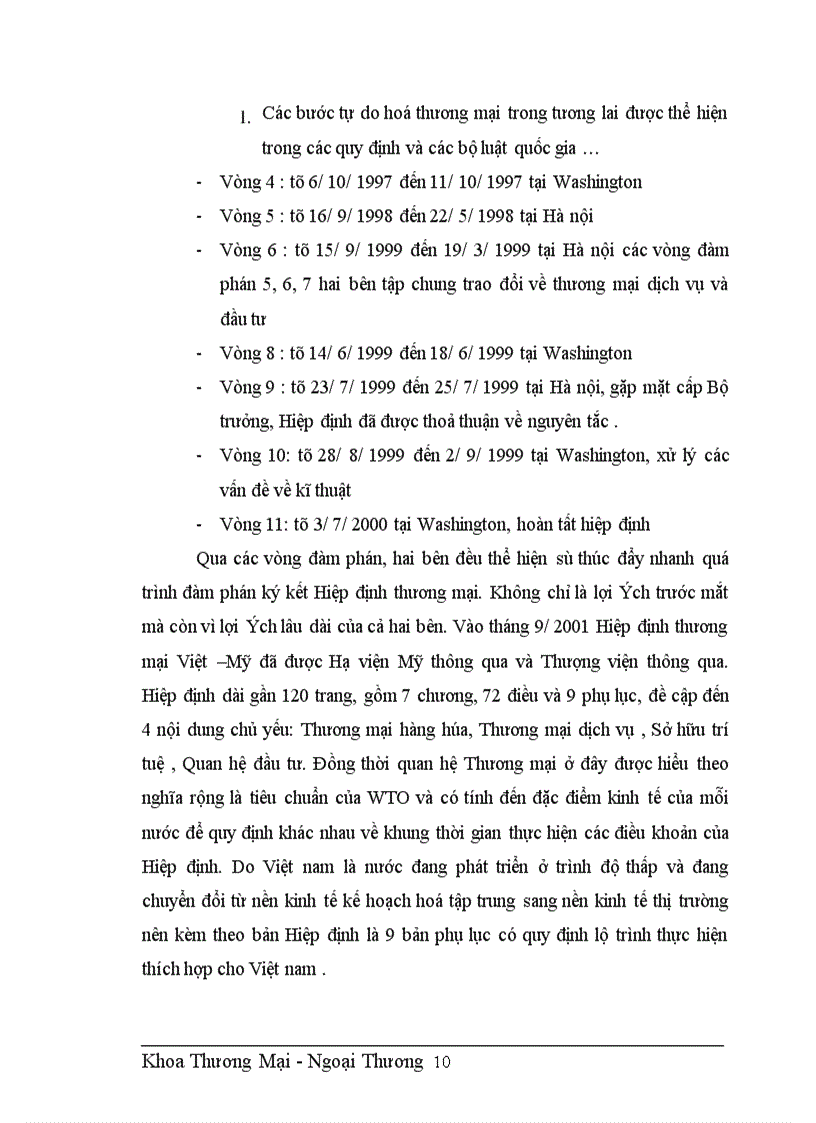 image for page Hiệp định thương mại Việt – Mỹ và các giải pháp thúc đẩy xuất khẩu hàng Việt nam sang thị trường Mỹ