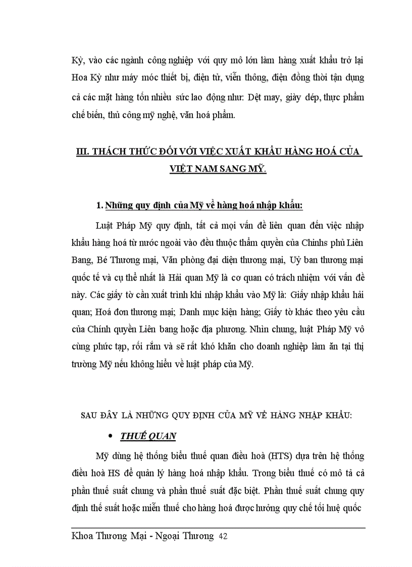 image for page Hiệp định thương mại Việt – Mỹ và các giải pháp thúc đẩy xuất khẩu hàng Việt nam sang thị trường Mỹ