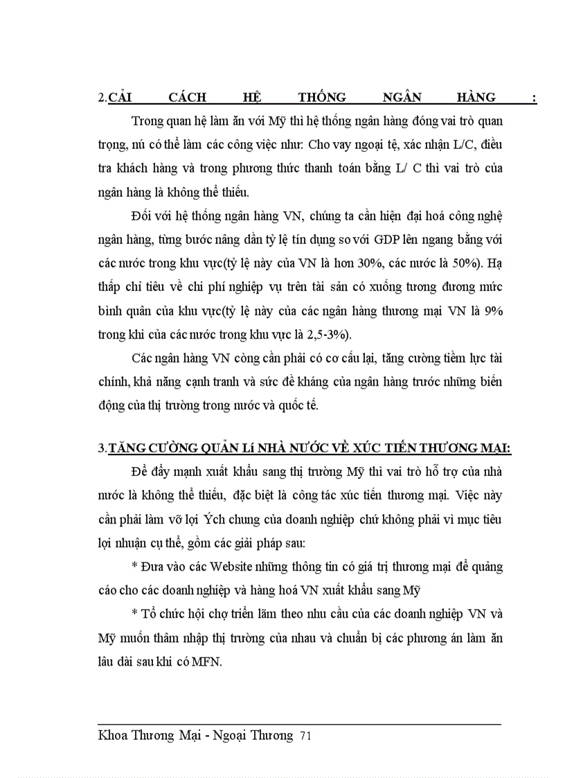 image for page Hiệp định thương mại Việt – Mỹ và các giải pháp thúc đẩy xuất khẩu hàng Việt nam sang thị trường Mỹ