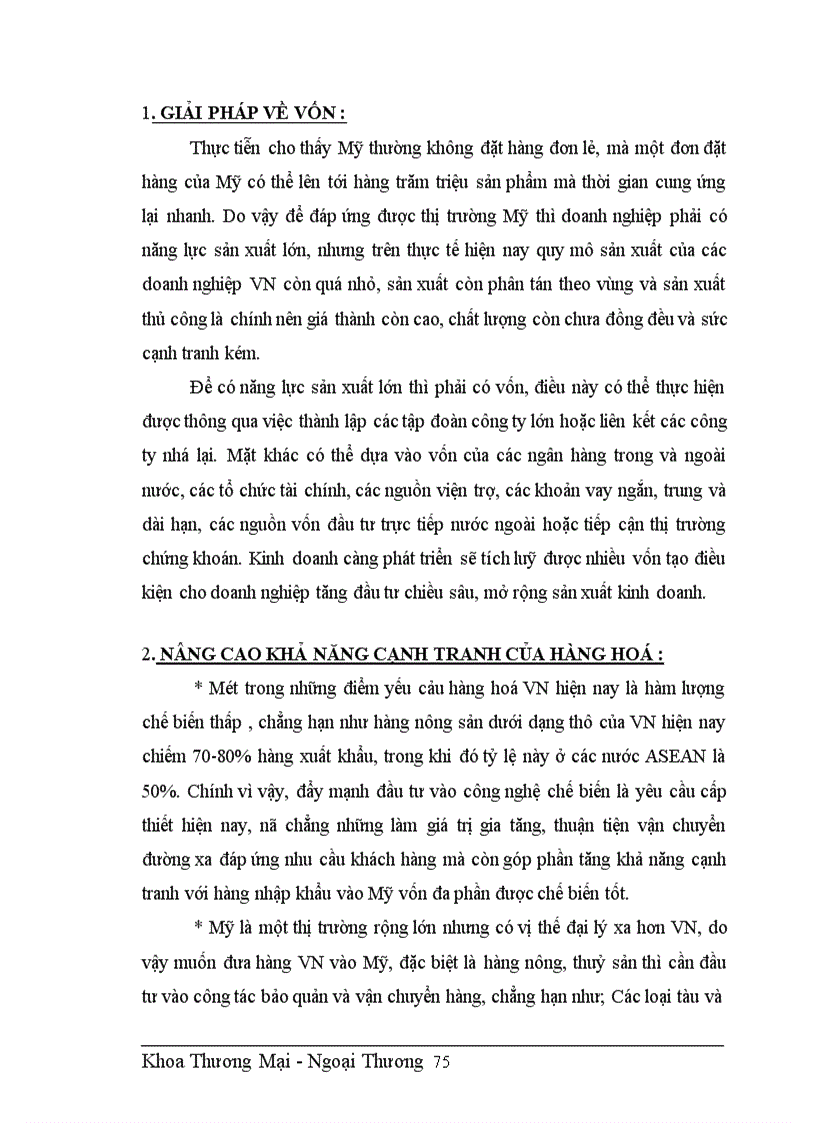 image for page Hiệp định thương mại Việt – Mỹ và các giải pháp thúc đẩy xuất khẩu hàng Việt nam sang thị trường Mỹ