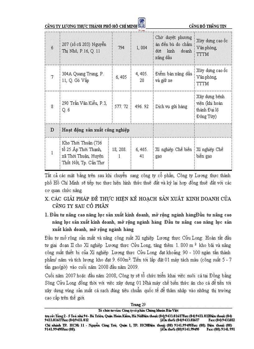 image for page Bản cáo bạch Công ty Lương Thực thành phố Hồ Chí Minh