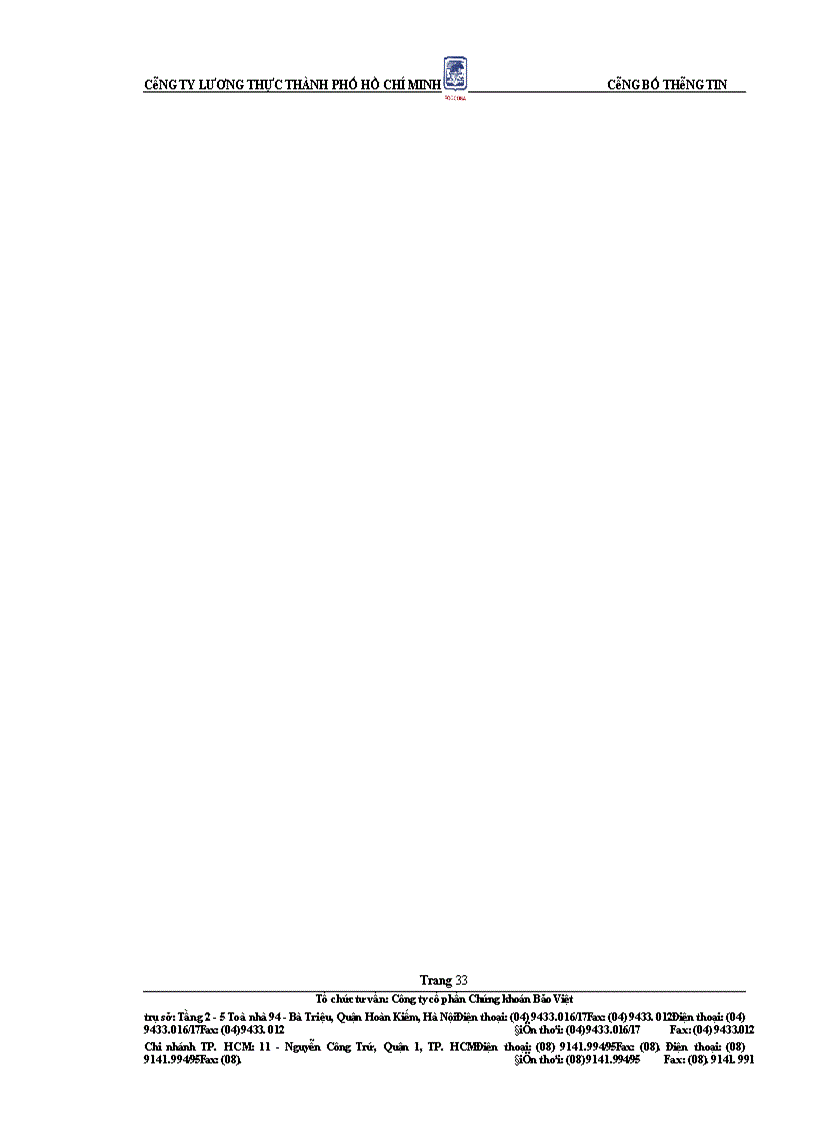 image for page Bản cáo bạch Công ty Lương Thực thành phố Hồ Chí Minh