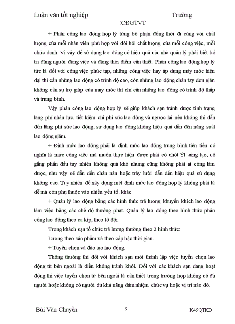 image for page Nâng cao hiệu quả sử dụng lao động tại Công ty Quy Chế Từ Sơn