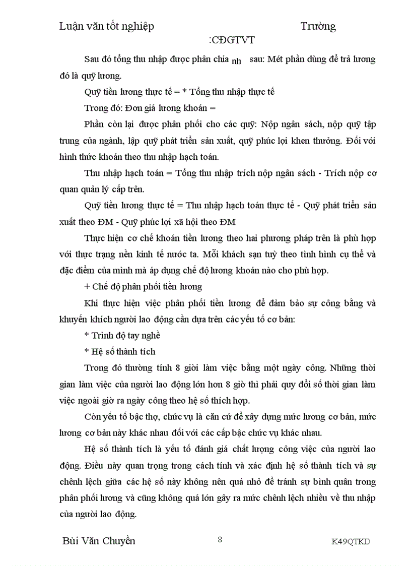 image for page Nâng cao hiệu quả sử dụng lao động tại Công ty Quy Chế Từ Sơn