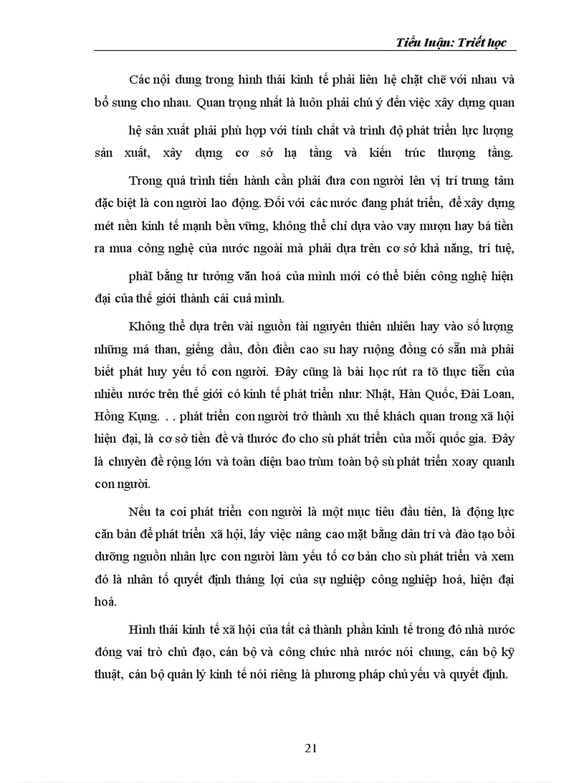 image for page Vận dụng Lý luận hình thái kinh tế – xã hội để phân tích vai trò của nhà nước đối với nền kinh tế Việt nam hiện nay