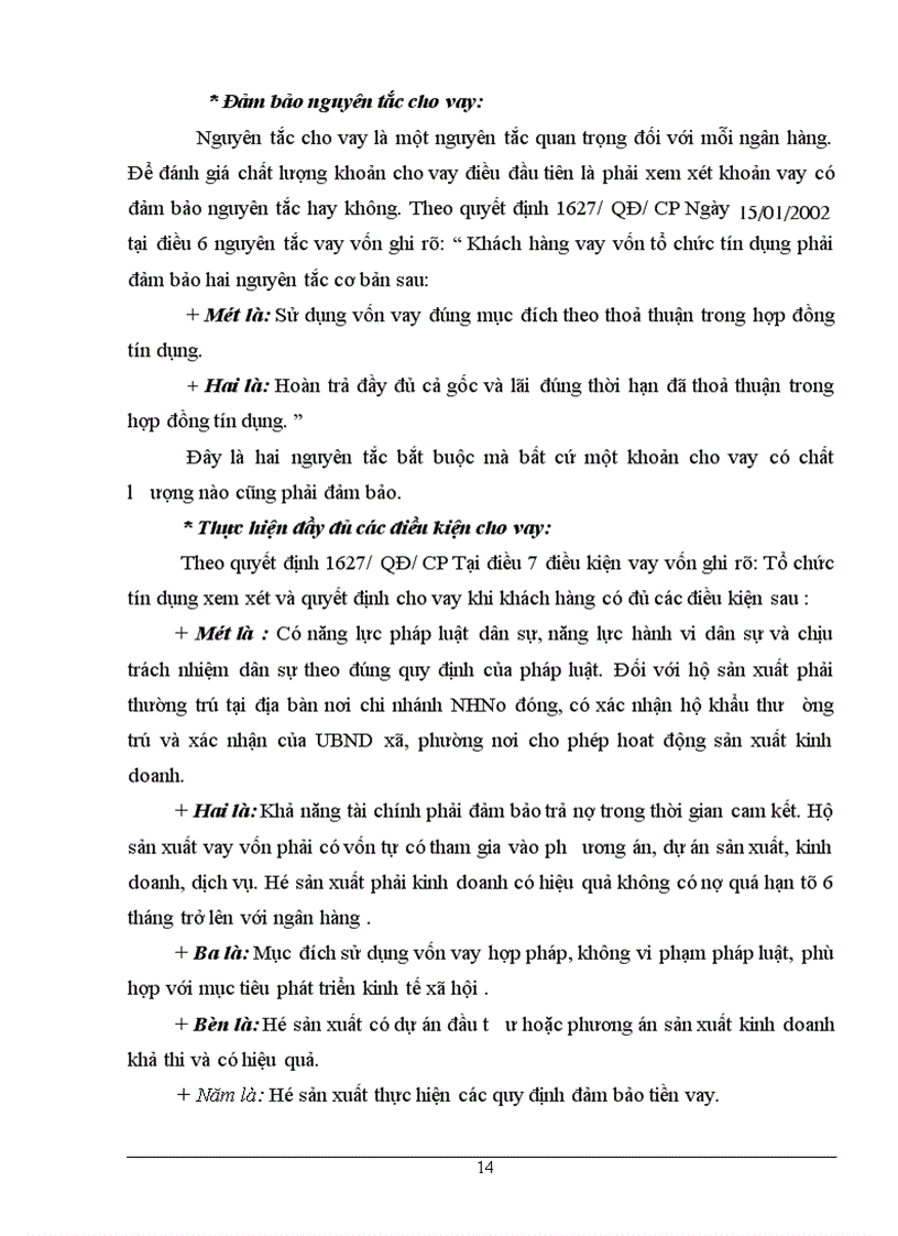 image for page Một số giải pháp nhằm nâng cao chất lươợng tín dụng đối với hộ sản xuất tại NHNo & PTNT Huyện Bắc Quang - Tỉnh Hà giang