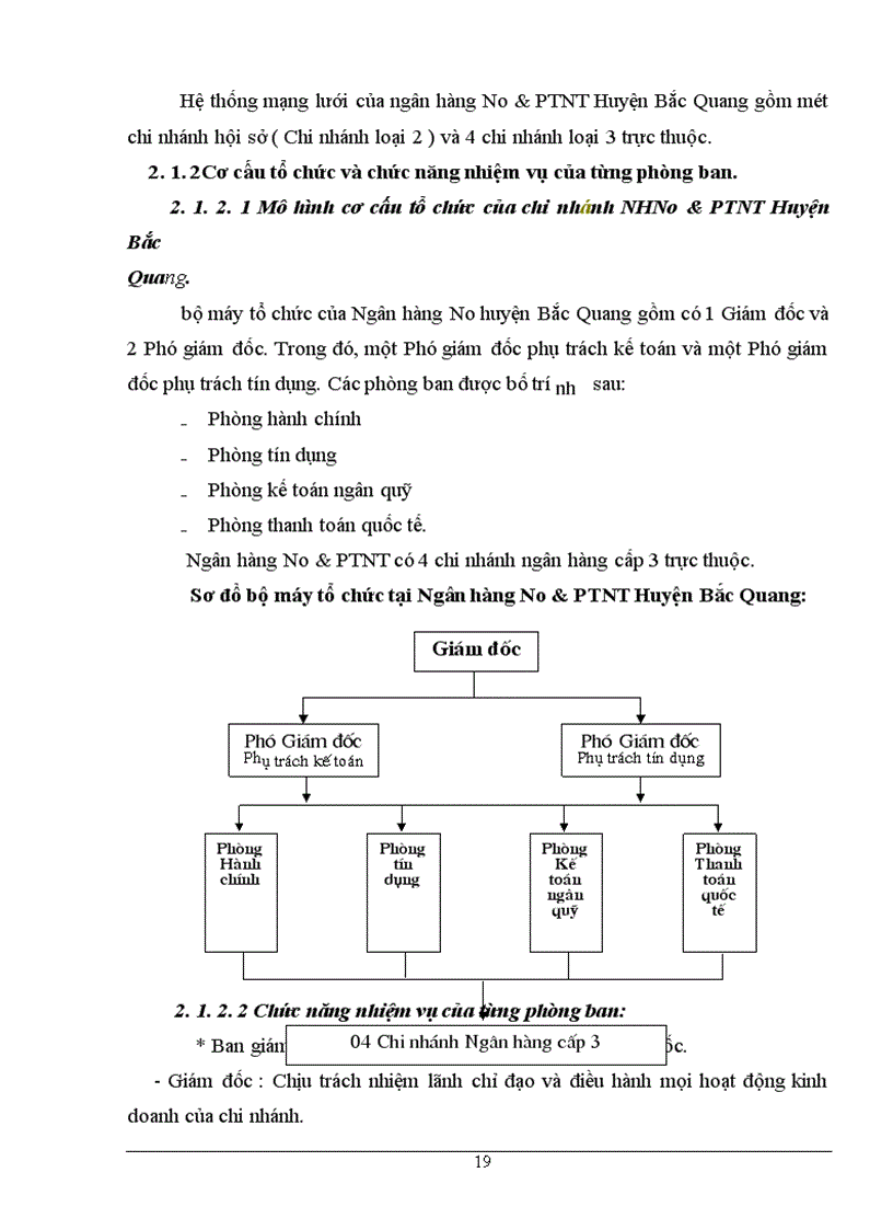 image for page Một số giải pháp nhằm nâng cao chất lươợng tín dụng đối với hộ sản xuất tại NHNo & PTNT Huyện Bắc Quang - Tỉnh Hà giang