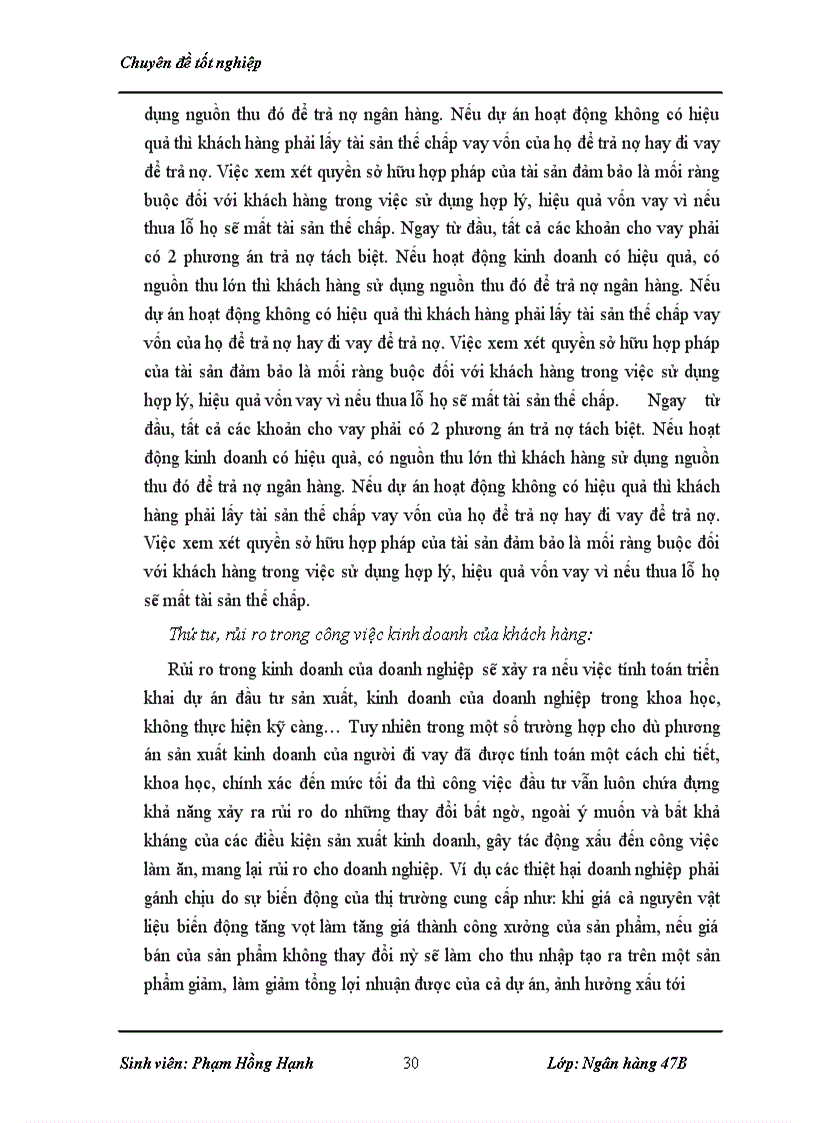 image for page Một số giải pháp nâng cao chất lượng tín dụng trung- dài hạn tại Chi nhánh NHNo&PTNT Đông Hà Nội – Phòng giao dịch Bà Triệu