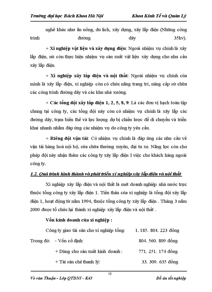 image for page Phân tích tình hình tài chính của xí nghiệp xây lắp điện và nội thất