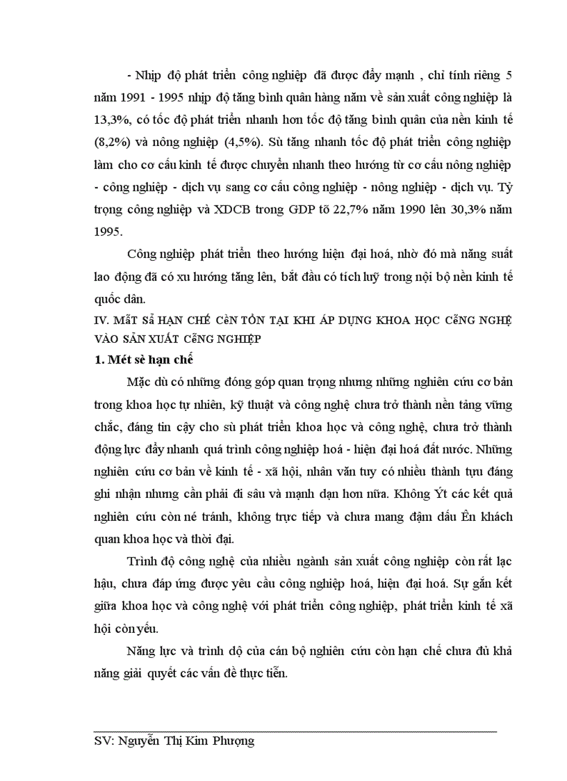 image for page Vai trò của khoa học công nghệ đối với sự phát triển công nghiệp việt nam