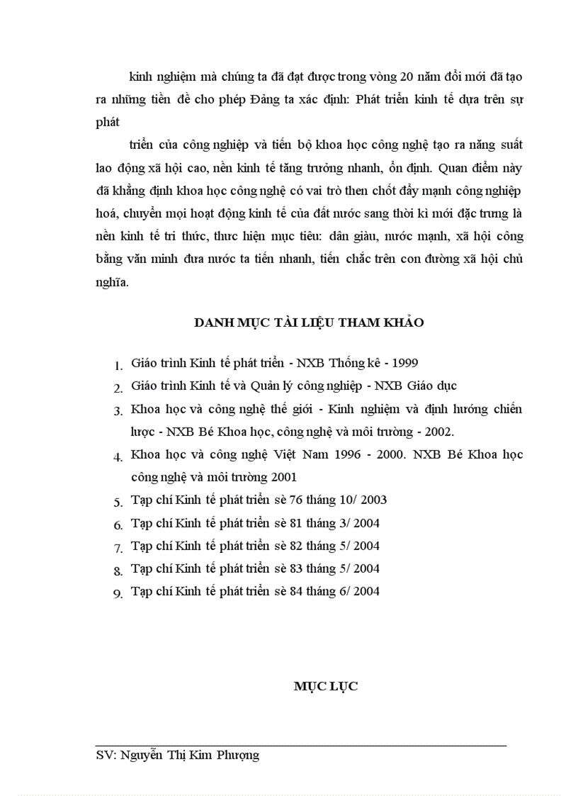 image for page Vai trò của khoa học công nghệ đối với sự phát triển công nghiệp việt nam