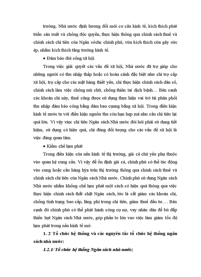 image for page Chi Ngân Sách Nhà Nước và Ảnh Hưởng Của Ngân Sách Nhà Nước đối với quá trình tăng trưởng pát triển nền kinh tế