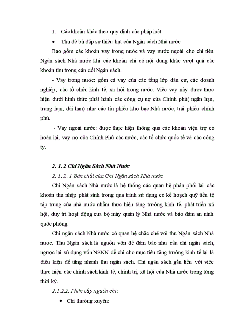 image for page Chi Ngân Sách Nhà Nước và Ảnh Hưởng Của Ngân Sách Nhà Nước đối với quá trình tăng trưởng pát triển nền kinh tế