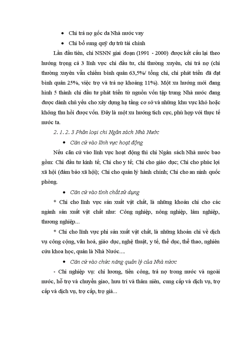 image for page Chi Ngân Sách Nhà Nước và Ảnh Hưởng Của Ngân Sách Nhà Nước đối với quá trình tăng trưởng pát triển nền kinh tế