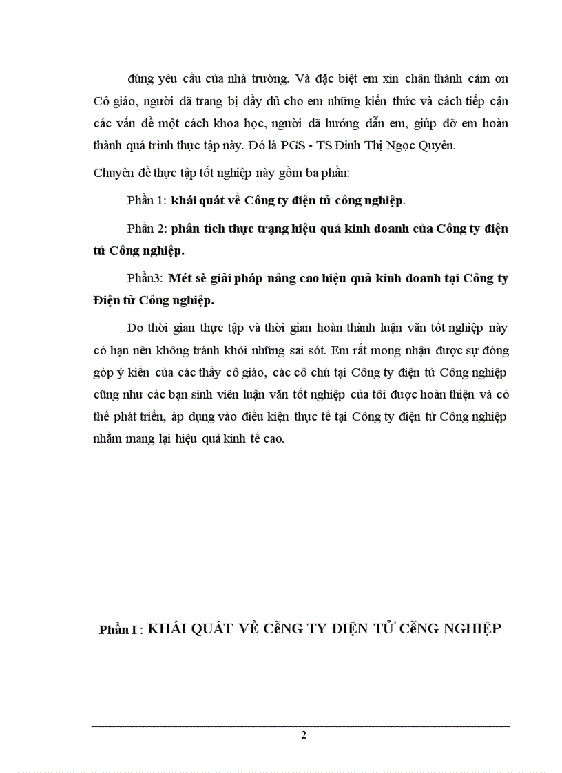 image for page Giải pháp nâng cao hiệu quả kinh doanh ở Công ty điện tử Công nghiệp