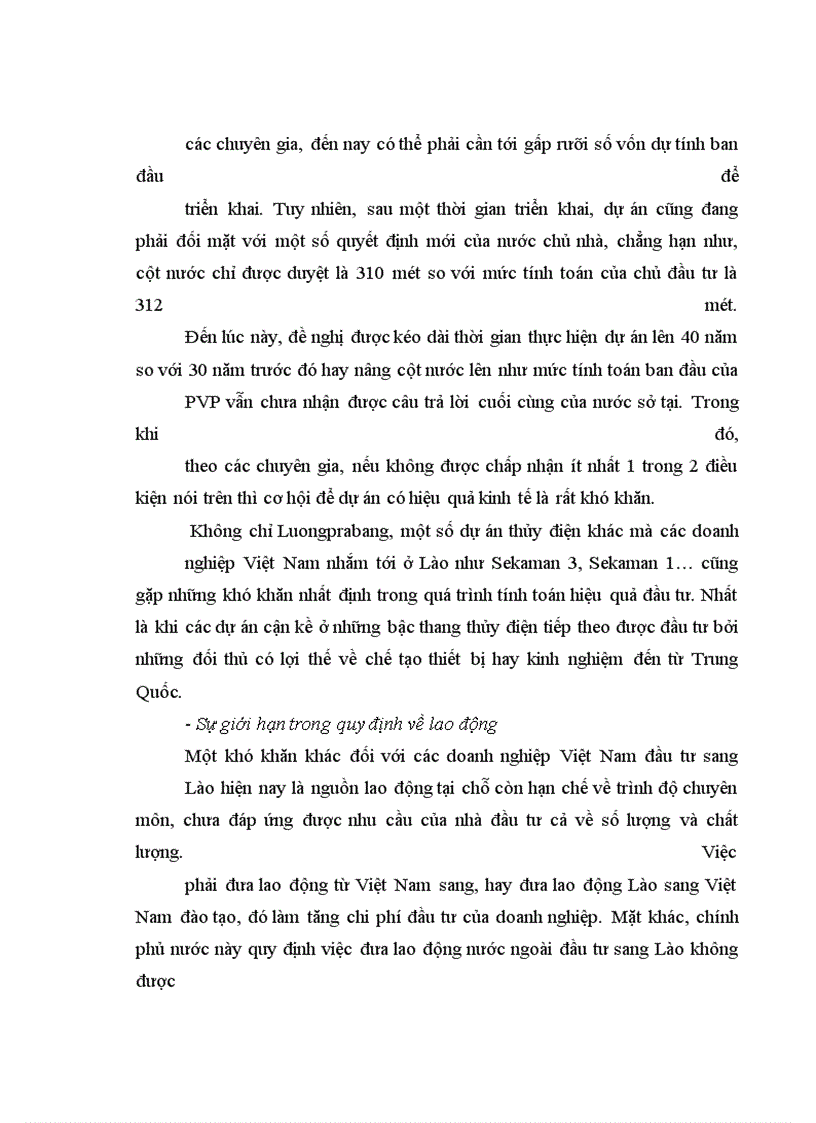 image for page Tình hình đầu tư của doanh nghiệp Việt Nam vào Lào