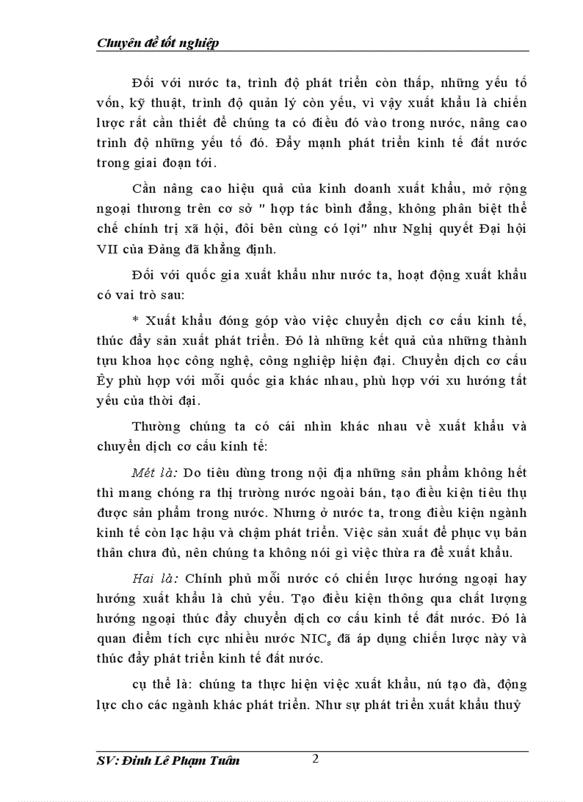 image for page Việc thúc đẩy xuất khẩu thuỷ sản trong quá trình phát triển kinh tế việt nam