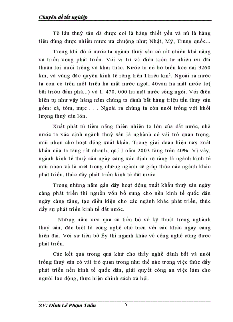 image for page Việc thúc đẩy xuất khẩu thuỷ sản trong quá trình phát triển kinh tế việt nam