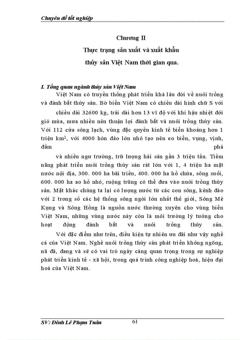 image for page Việc thúc đẩy xuất khẩu thuỷ sản trong quá trình phát triển kinh tế việt nam