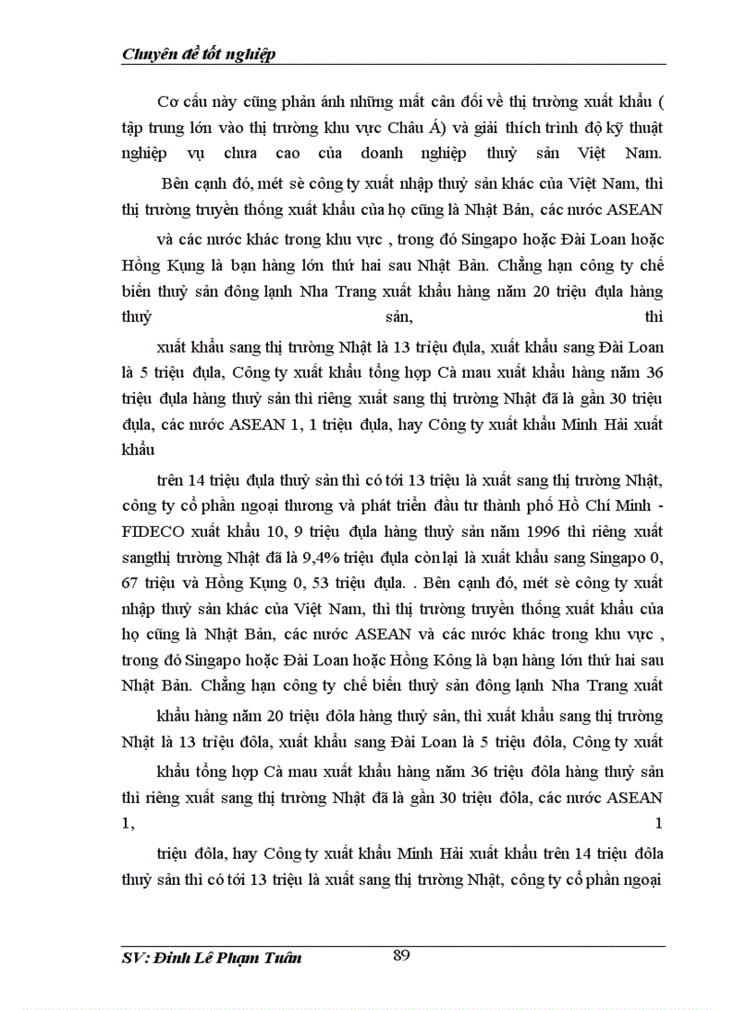 image for page Việc thúc đẩy xuất khẩu thuỷ sản trong quá trình phát triển kinh tế việt nam