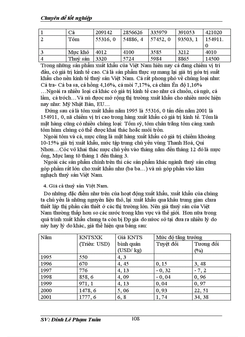 image for page Việc thúc đẩy xuất khẩu thuỷ sản trong quá trình phát triển kinh tế việt nam