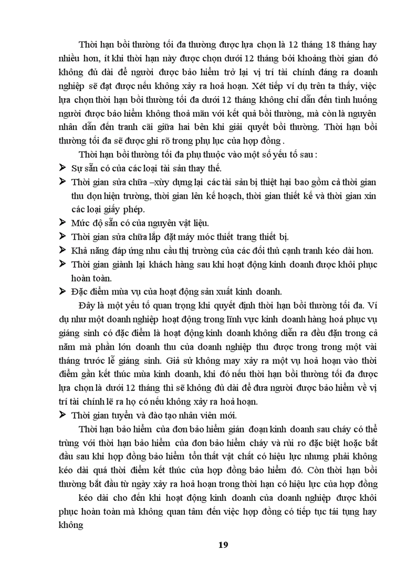 image for page Nâng cao chất lượng và hiệu quả hoạt động kinh doanh bảo hiểm gián đoạn kinh doanh sau cháy tại Bảo Việt Hà Nội.